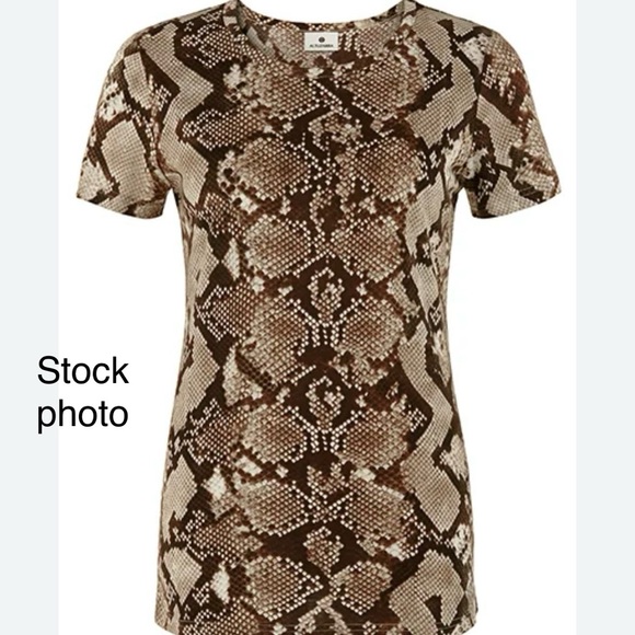***RARE*** BNWT ALTUZARRA X TARGET SNAKE PRINT T-SHIRT - Picture 3 of 7